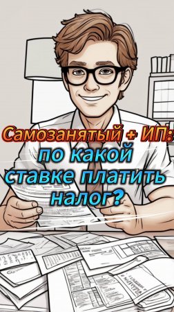 Самозанятый + ИП по какой ставке платить налог