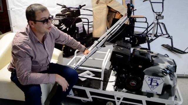 Мотобуксировщик БУРЛАК М - качественная техника от серьезного производителя смотреть онлайн