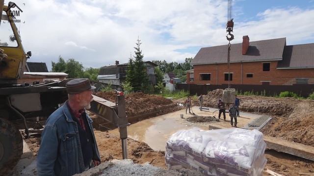 Дом Киселева №3. Монтируем фундаментные блоки за 10 часов. 15000 рублей. смотреть онлайн