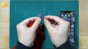 Платок сквозь телефон. Обучение