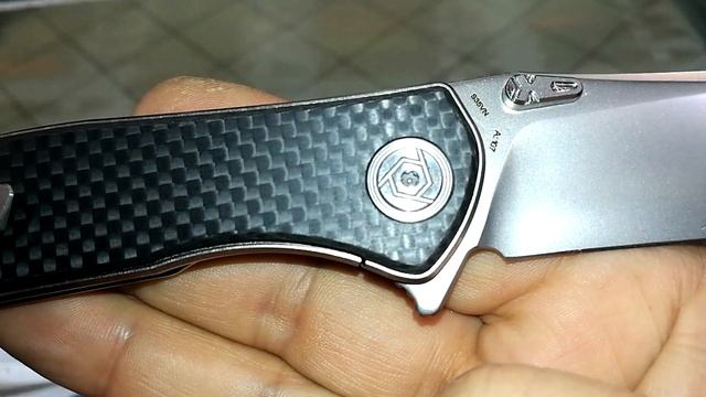 Нож CH 3516 сталь S35VN карбон смотреть онлайн