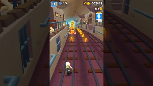 Играю В Subway Surf.Получил Трикки. смотреть онлайн