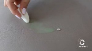 Как удалить маркер на водной основе с искусственной кожи Chistetika