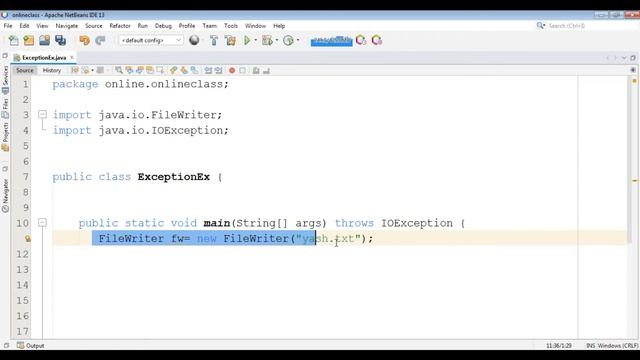 throws keyword in java example | What is a throws keyword in Java | How do you write throws in Java