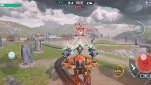 вар-роботс-1 бой за долгое время