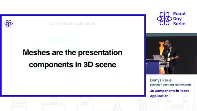 3D Components in React Application - Denys Periel смотреть онлайн