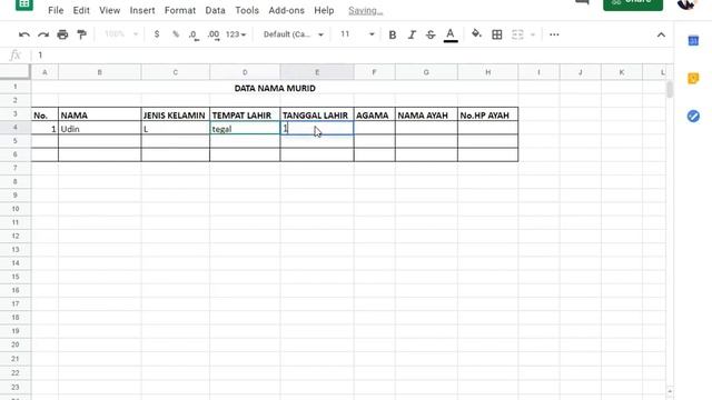 Cara membuat link spreadsheet excel online