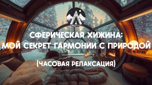 Сферическая хижина: мой секрет гармонии с природой