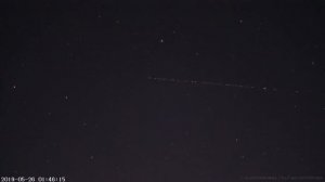 Спутники Илона Маска в небе над Россией 26 мая 2019 года