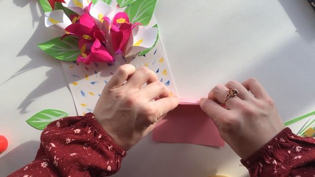 Мастер-класс по изготовлению открытки к 8 марта смотреть онлайн