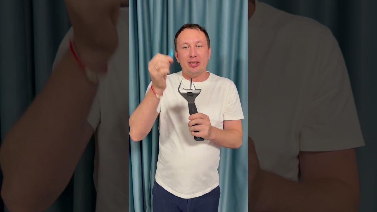 GROSS разводной ключ с пластиковыми насадками смотреть онлайн