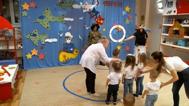 Утренник 23 февраля "День Защитника Отечества" старшая группа смотреть онлайн