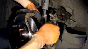 Замена задних тормозных дисков и колодок на мазда 6 2010 года Mazda 6 2,0
