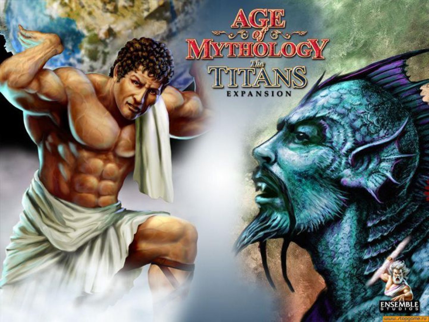 6.Age of Mythology Extended Edition.Новая Атлантида.Гора Олимп