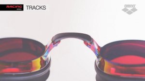 arena Tracks & Tracks Mirror Racing Goggles Schwimmbrille - Aquasel
