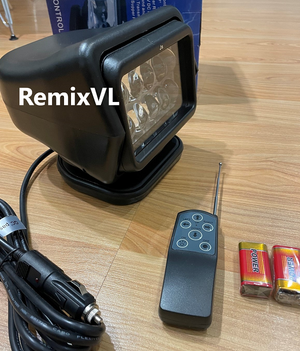 магазин RemixVL: Часть 2. Фара искатель (фароискатель) прожектор диодный линзованый фонарь+пульт 50w
