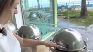 Hikkaduwa beach hotel 3*. Обзор завтрака.