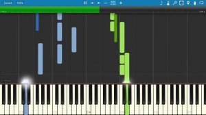БЕЛЫЙ ОРЕЛ - Как упоительны в России вечера 50% - ? Piano Tutorial ? (Synthesia)