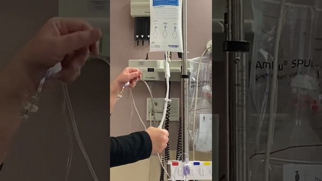 Arterial Line setup смотреть онлайн