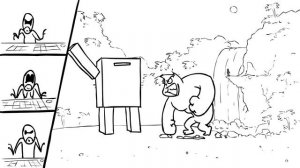 Animated Versus - Power Rangers VS King Kong FullHD