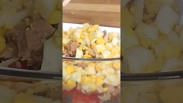 Ну, оооочень вкусно! #cooking #delicious #вкусно #быстроивкусно #салат #курица