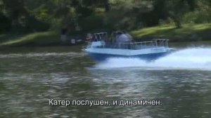 Водометный катер Борус, первые шаги.avi