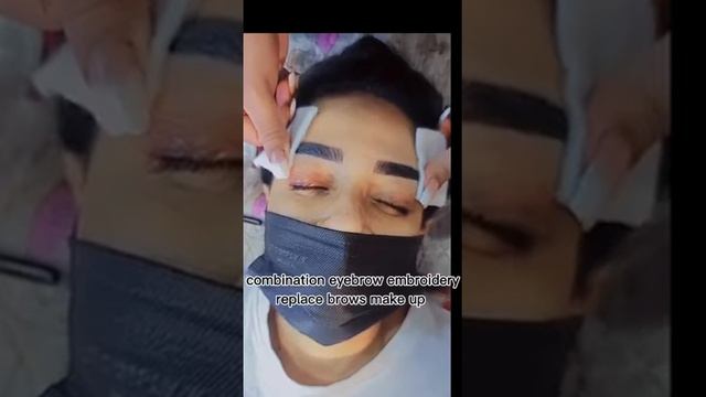 combination Eyebrow embroidery