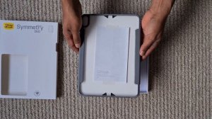 Unboxing and Review - iPad Air (4th generation) OtterBox Symmetry Series 360 Folio Case