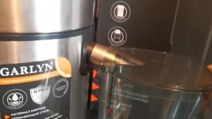 Моя новая соковыжималка GARLYN J-500. Как выглядит при распаковке, как разбирать и собирать.