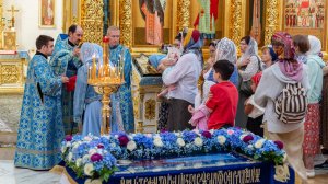 Поздняя Литургия на Успение Пресвятой Владычицы нашей Богородицы