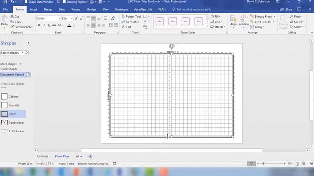 AssetGen Visio Utilities - Data Center Floor Tiles смотреть онлайн
