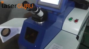 Как работает ювелирный станок для лазерной сварки и пайки sekirus P04