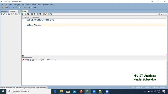 PLSQL Session 3 - IF and Case Statement | Oracle pl sql tutorial in tamil | pl sql in tamil |