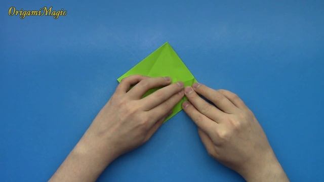 Как сделать Корзинку из бумаги без клея своими руками [Оригами]