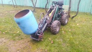 Чудо миксер. Бетономешалка своими руками.