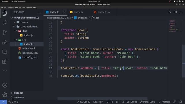 Generic Class In TypeScrip: Mastering Generic Classes | Code with Prince | p12
