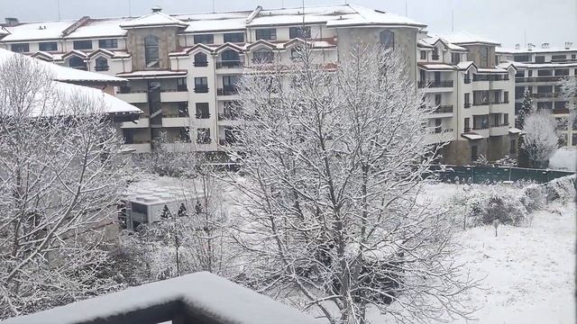 First Bansko Town Snowfall - Bansko Bulgaria November 28, 2022 смотреть онлайн
