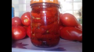Вяленые помидоры ( Вяленые томаты очень вкусный рецепт)