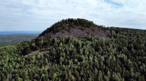 Вулкан Чёрная сопка д. Кузнецово Красноярск DJI mini 3pro 4K 60