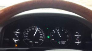 LEXUS LX470 acceleration top speed 0-180