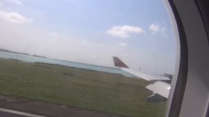 Landing at Male Maldives Airport