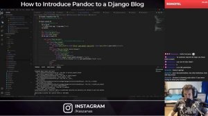 How To Use Pandoc With Django - Tutorial - Live Coding