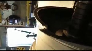 Сложный ремонт диска с наплавлением недостающего куска