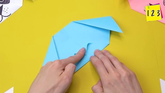 Origami DOG Easy | DIY Paper Crafts Origami DOG Face