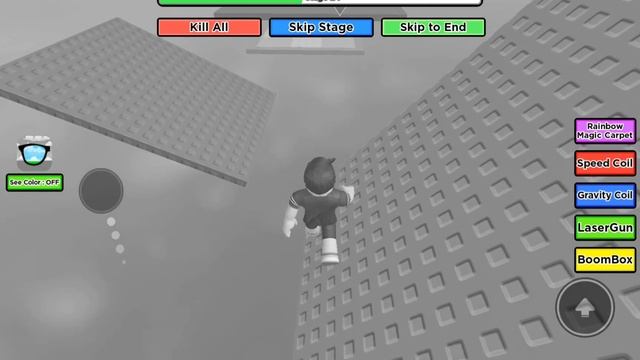 РОБЛОКС ПАРКУР, но я НЕ ВИЖУ ЦВЕТА ! ? Роблокс Дальтоник Обби смотреть онлайн