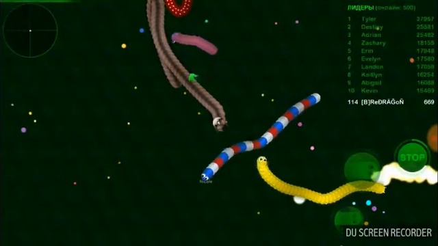 WORMAX.IO ИГРАЕМ НА ТЕЛЕФОНЕ КЛАН [B] смотреть онлайн