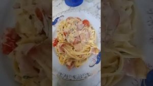 #Паста ,,Карбонара,,