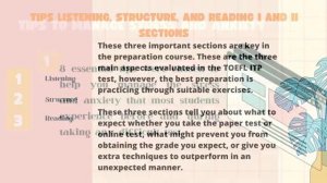 Tips and Advices Related to the TOEFL Test