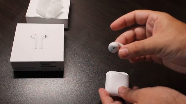 Распаковка AirPods 2 with Charging Case смотреть онлайн