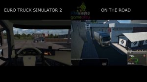 On The Road VS Euro Truck Simulator 2 - Gameplay PC 4K
